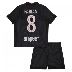 Jalkapallo Pelipaidat/Peliasut Paris Saint-Germain Fabian 8 Jordan Lasten Neljäspelipaita 2025-26